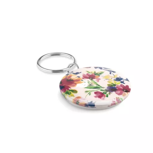 Small pin button key ring PIN KEY