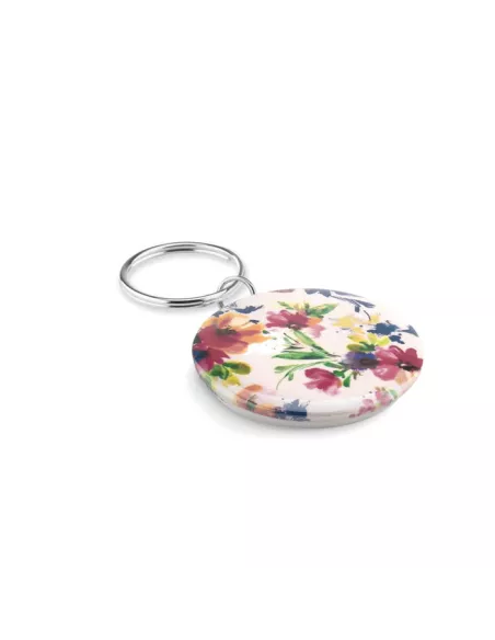 Small pin button key ring PIN KEY