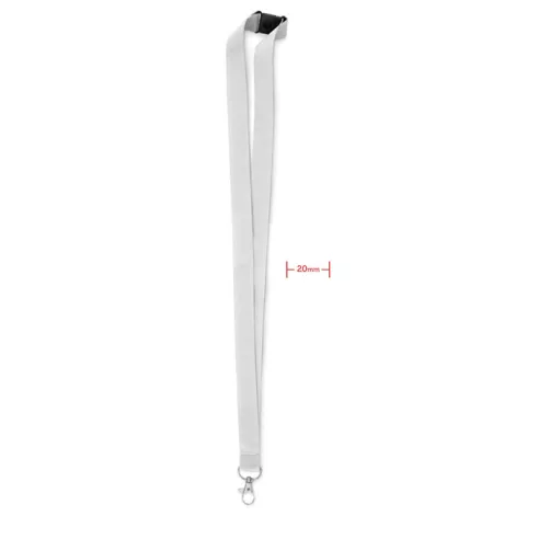 Lanyard with metal hook 20 mm PANY