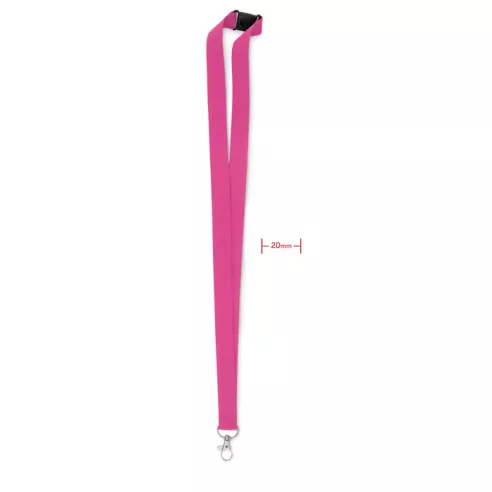 Lanyard with metal hook 20 mm PANY