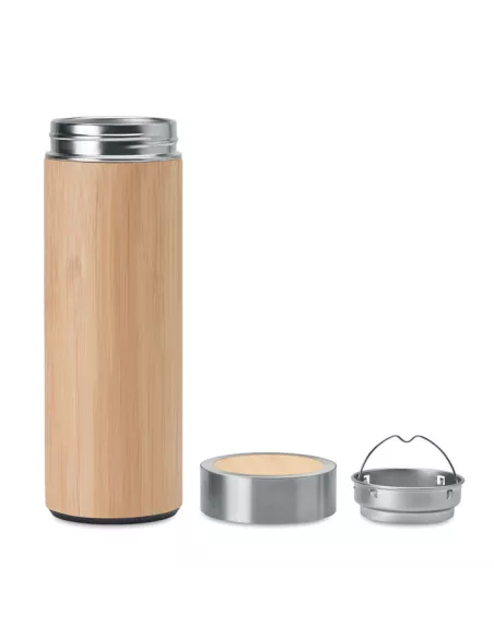 Double wall bamboo flask 400ml BATUMI