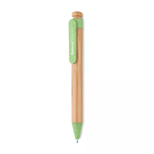 Bamboo/Wheat-Straw ABS ball pen TOYAMA