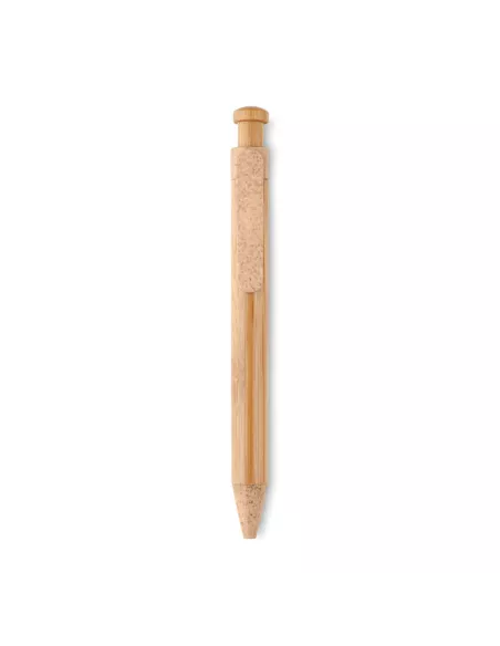 Bamboo/Wheat-Straw ABS ball pen TOYAMA