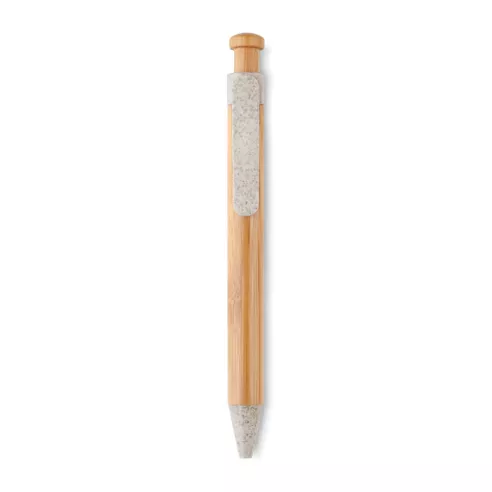 Bamboo/Wheat-Straw ABS ball pen TOYAMA