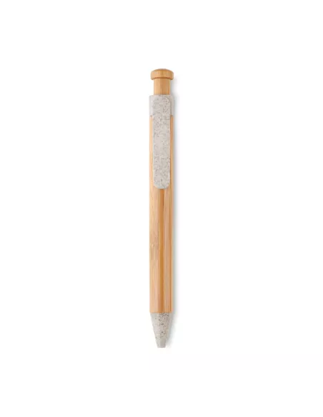 Bamboo/Wheat-Straw ABS ball pen TOYAMA