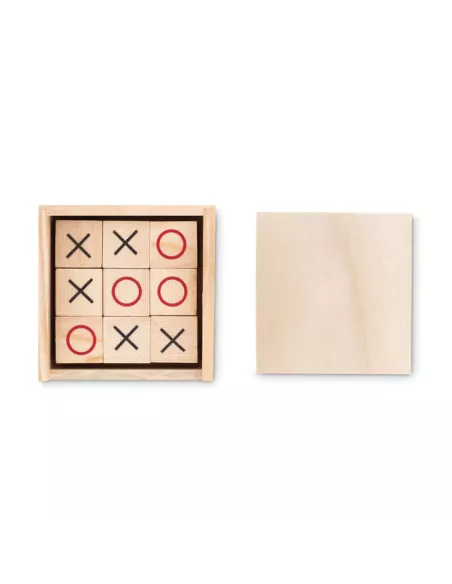 Wooden tic tac toe TIC TAC TOE