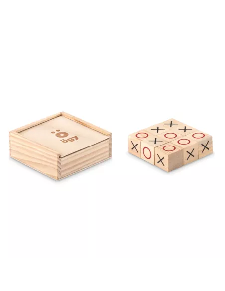 Wooden tic tac toe TIC TAC TOE
