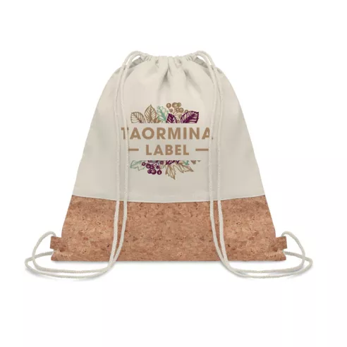 Bolsa cuerdas con corcho ILLA