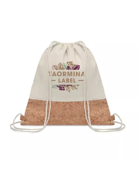 Bolsa cuerdas con corcho ILLA