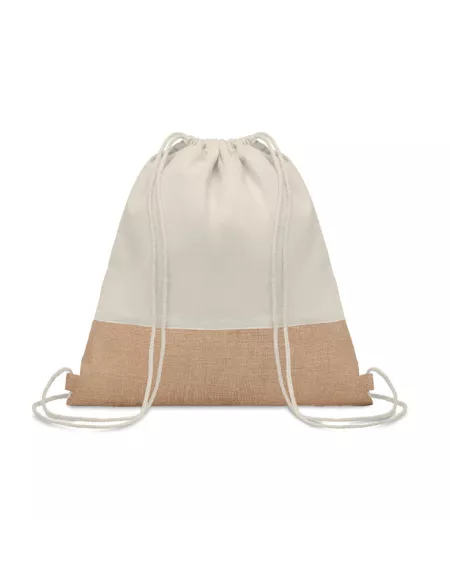 Bolsa cuerdas con yute INDIA