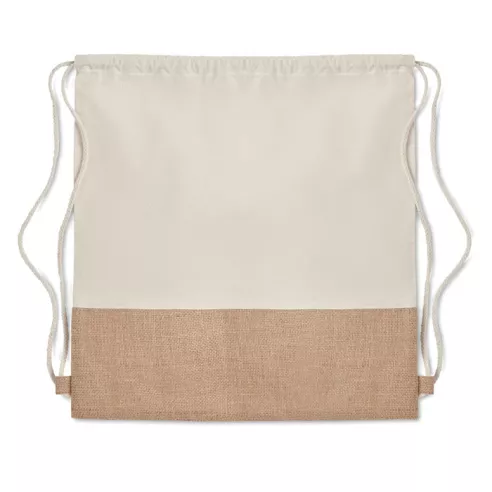 Bolsa cuerdas con yute INDIA