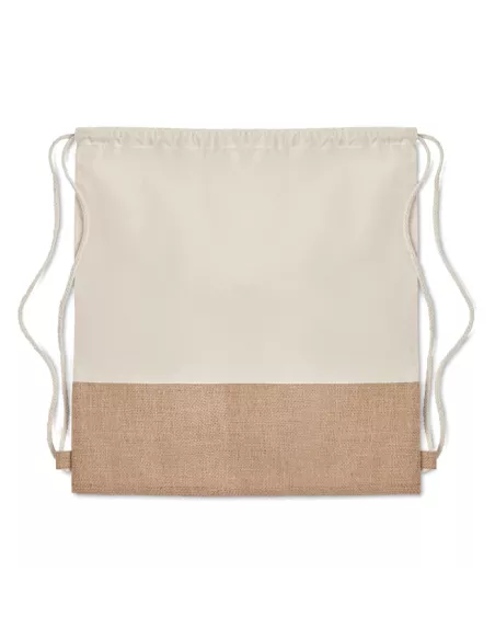Bolsa cuerdas con yute INDIA