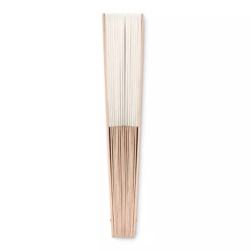 Abanico de madera personalizado Fanny Wood para eventos