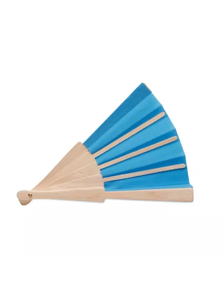 Abanico de madera personalizado Fanny Wood para eventos