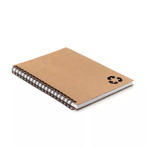 Mineral paper notebook 70 line PIEDRA