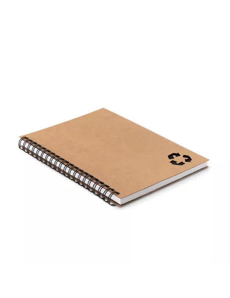 Mineral paper notebook 70 line PIEDRA