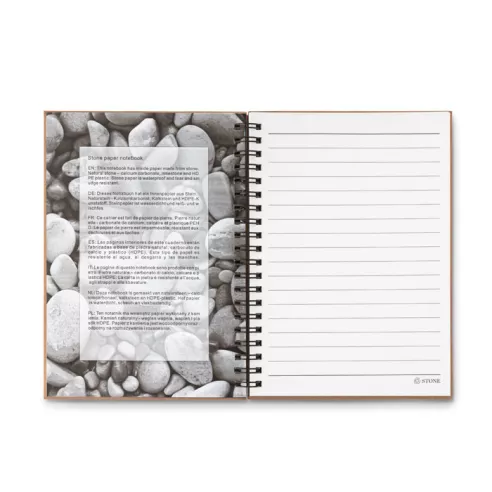 Cuaderno de papel mineral PIEDRA