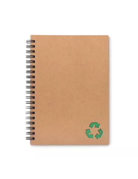 Mineral paper notebook 70 line PIEDRA