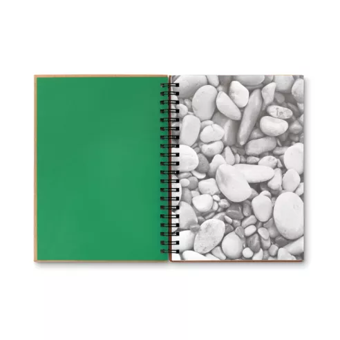 Mineral paper notebook 70 line PIEDRA