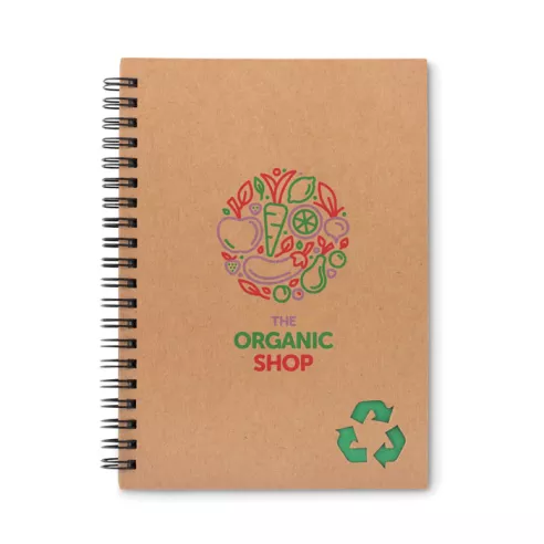 Mineral paper notebook 70 line PIEDRA
