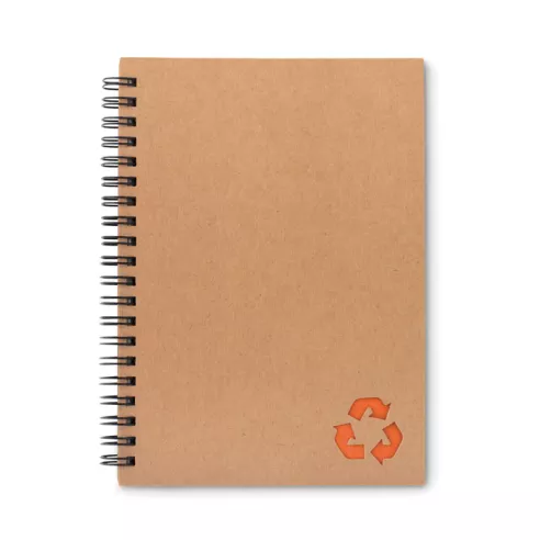 Mineral paper notebook 70 line PIEDRA