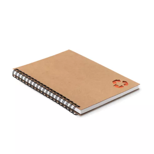 Mineral paper notebook 70 line PIEDRA