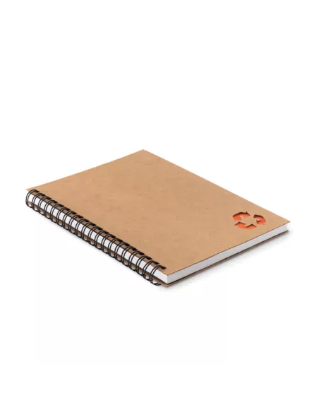 Mineral paper notebook 70 line PIEDRA