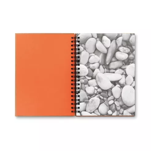 Mineral paper notebook 70 line PIEDRA
