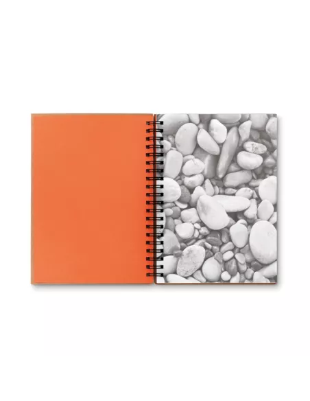 Mineral paper notebook 70 line PIEDRA