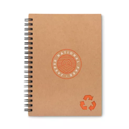Mineral paper notebook 70 line PIEDRA