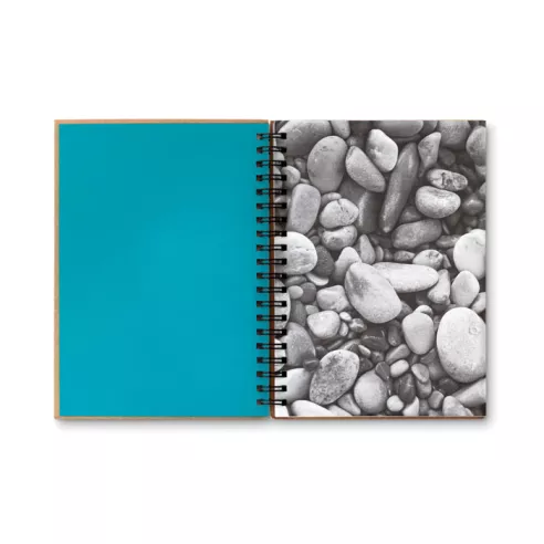 Mineral paper notebook 70 line PIEDRA