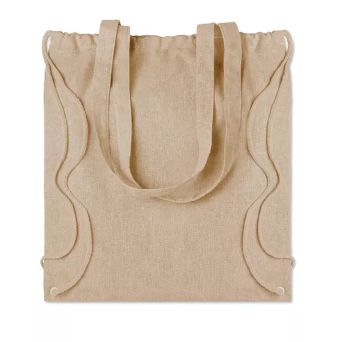 140gr/m² recycled fabric bag MOIRA DUO