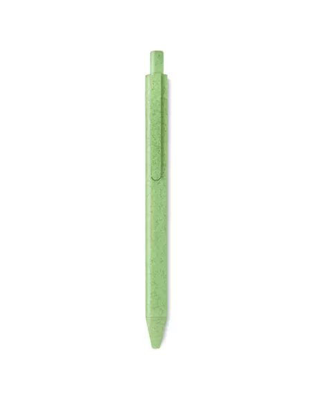 Wheat Straw/ABS push type pen PECAS