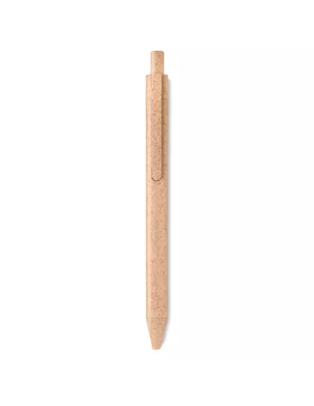 Wheat Straw/ABS push type pen PECAS