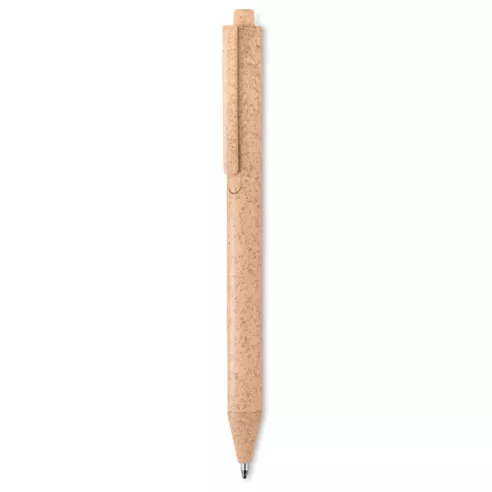 Wheat Straw/ABS push type pen PECAS