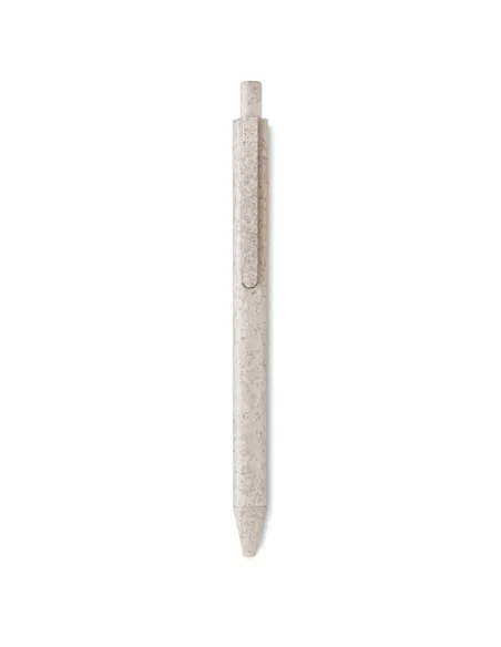 Wheat Straw/ABS push type pen PECAS