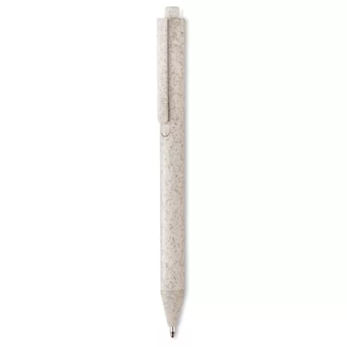 Wheat Straw/ABS push type pen PECAS