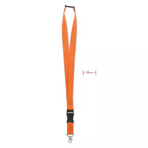 Lanyard 25mm con mosquetón WIDE LANY