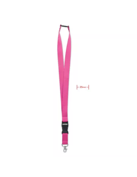 Lanyard 25mm con mosquetón WIDE LANY