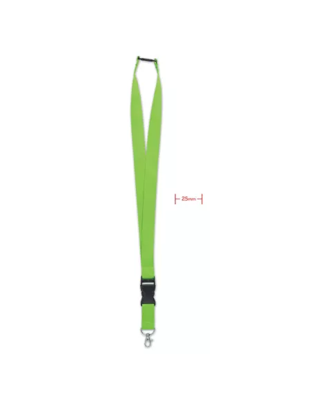 Lanyard 25mm con mosquetón WIDE LANY