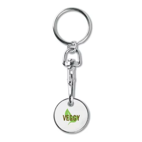 Llavero moneda (EUR) carro TOKENRING