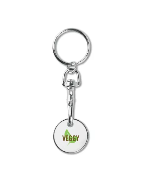Llavero moneda (EUR) carro TOKENRING