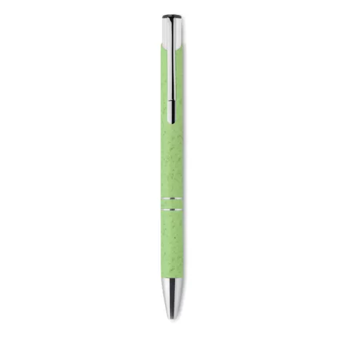 Wheat Straw/ABS push type pen BERN PECAS