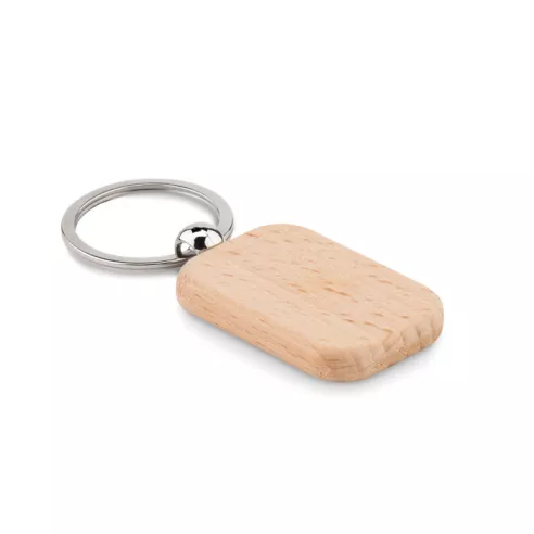 Llavero rectangular POTY WOOD