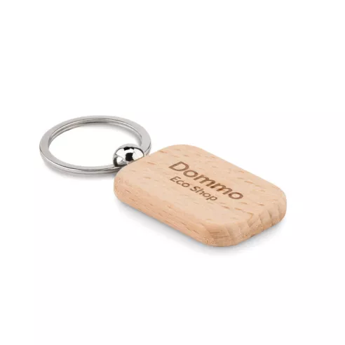 Llavero rectangular POTY WOOD