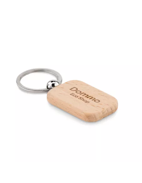 Llavero rectangular POTY WOOD