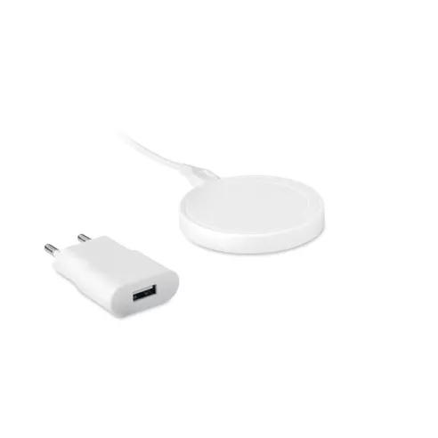 Set cargador inalámbrico ABS WIRELESS PLATO SET
