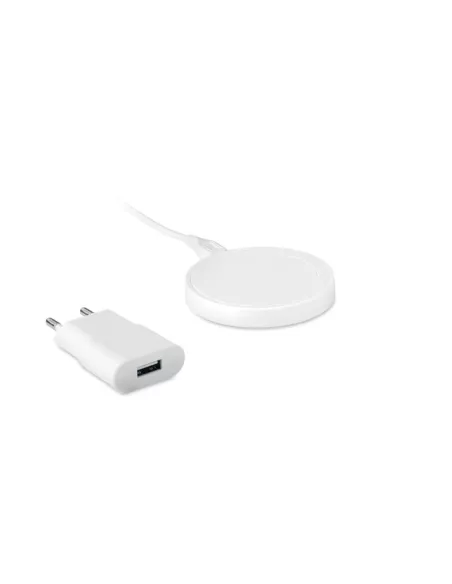 Set cargador inalámbrico ABS WIRELESS PLATO SET