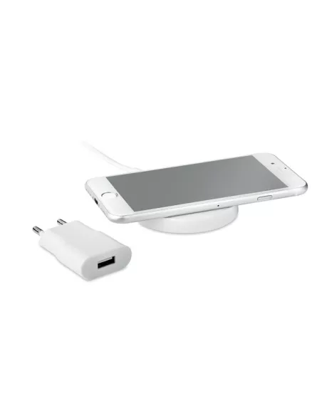 Set cargador inalámbrico ABS WIRELESS PLATO SET