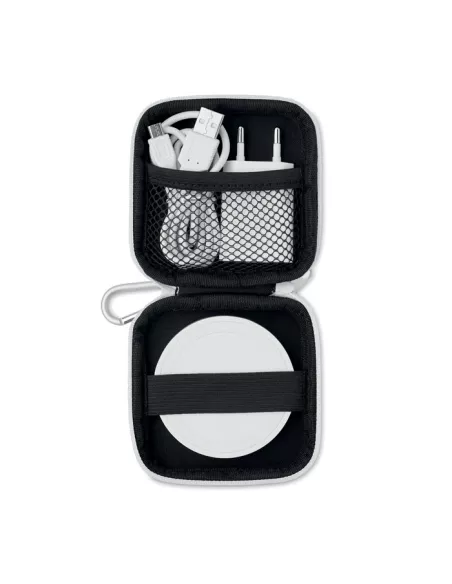 Set cargador inalámbrico ABS WIRELESS PLATO SET